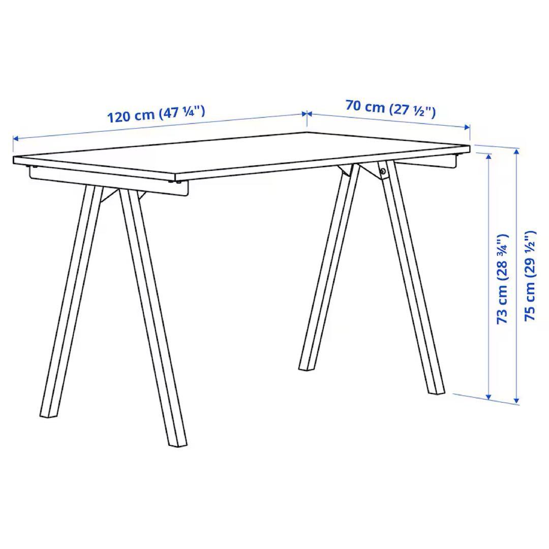 送料込み TROTTEN トロッテン 120×70　white