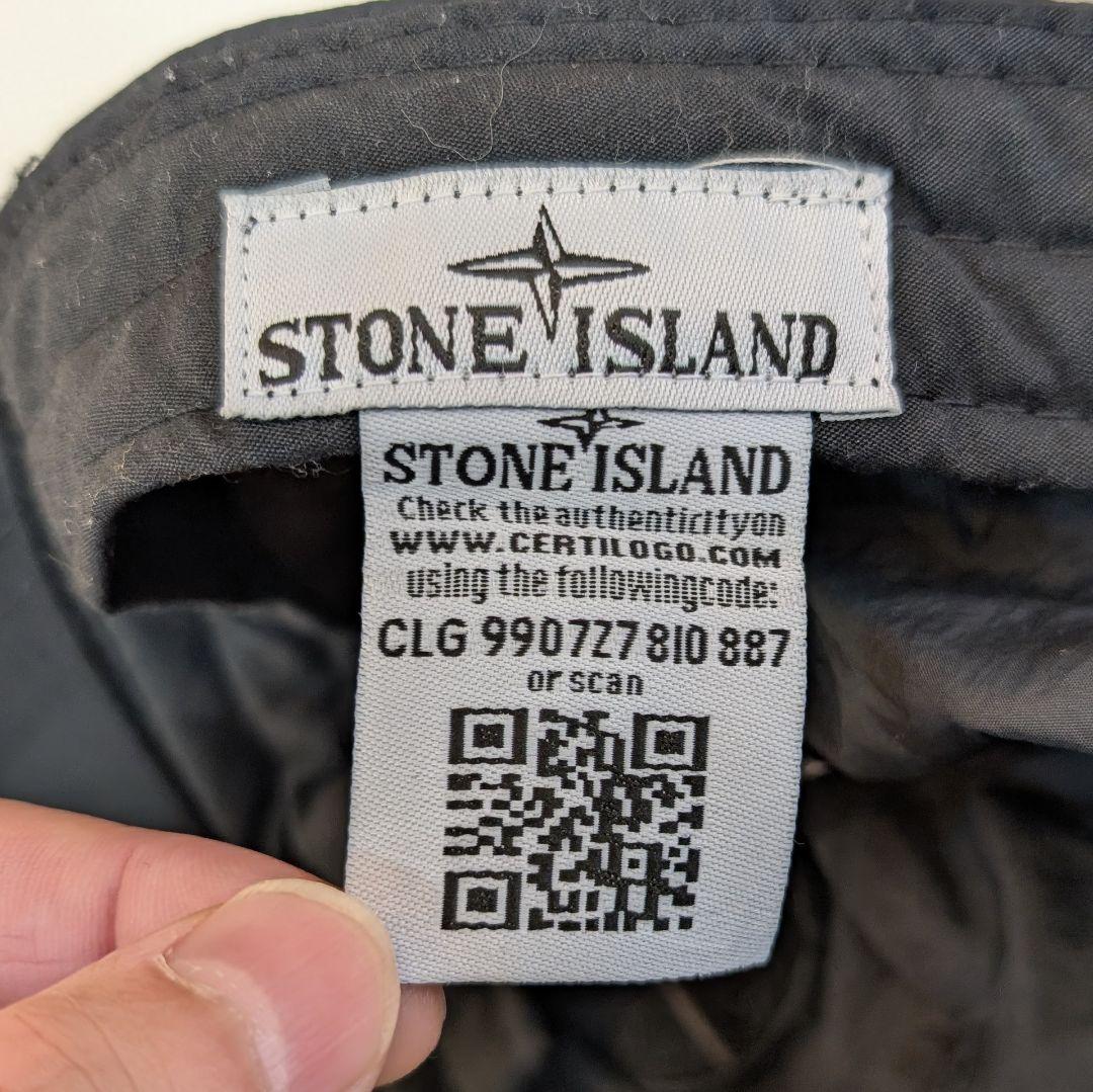 STONE 　ナイロンメタル ロゴパッチ キャップ