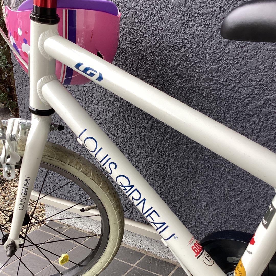 ANY　LOUIS GARNEAU　キッズ自転車 ホワイト18インチ