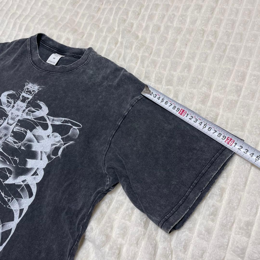 ARTIEMASTER ダメージ加工 レントゲン スケルトン プリント Tシャツ