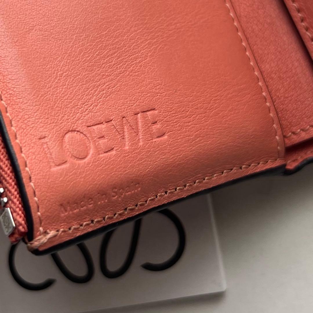 135 極上美品 LOEWE ロエベ 3つ折り財布