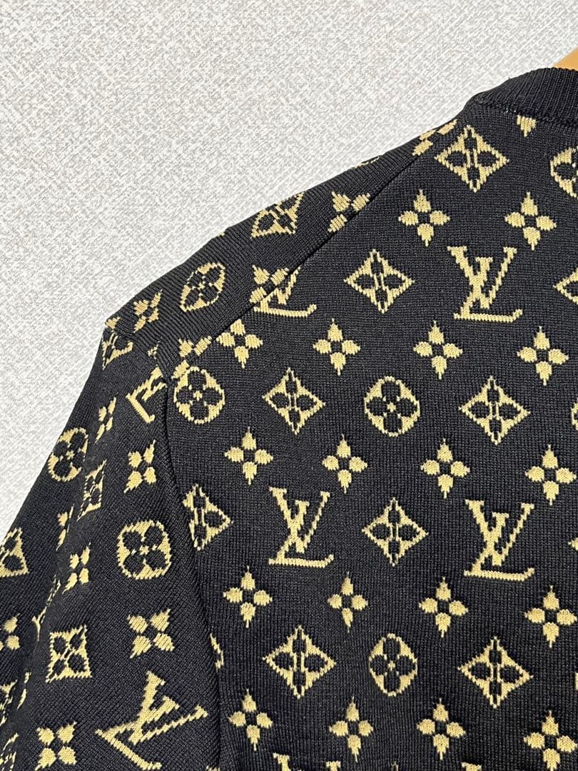 LOUIS VUITTON モノグラム 半袖Tシャツ Sサイズ　ブラック　希少！