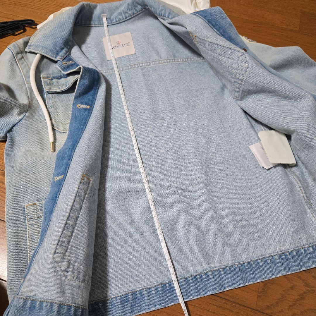 MONCLER MELISSA フード付きデニムジャケット