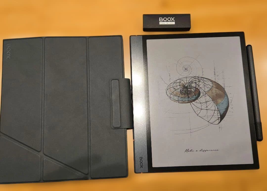 BOOX Note Air4C 10.3インチ 純正カバー 保護フィルム 替芯付