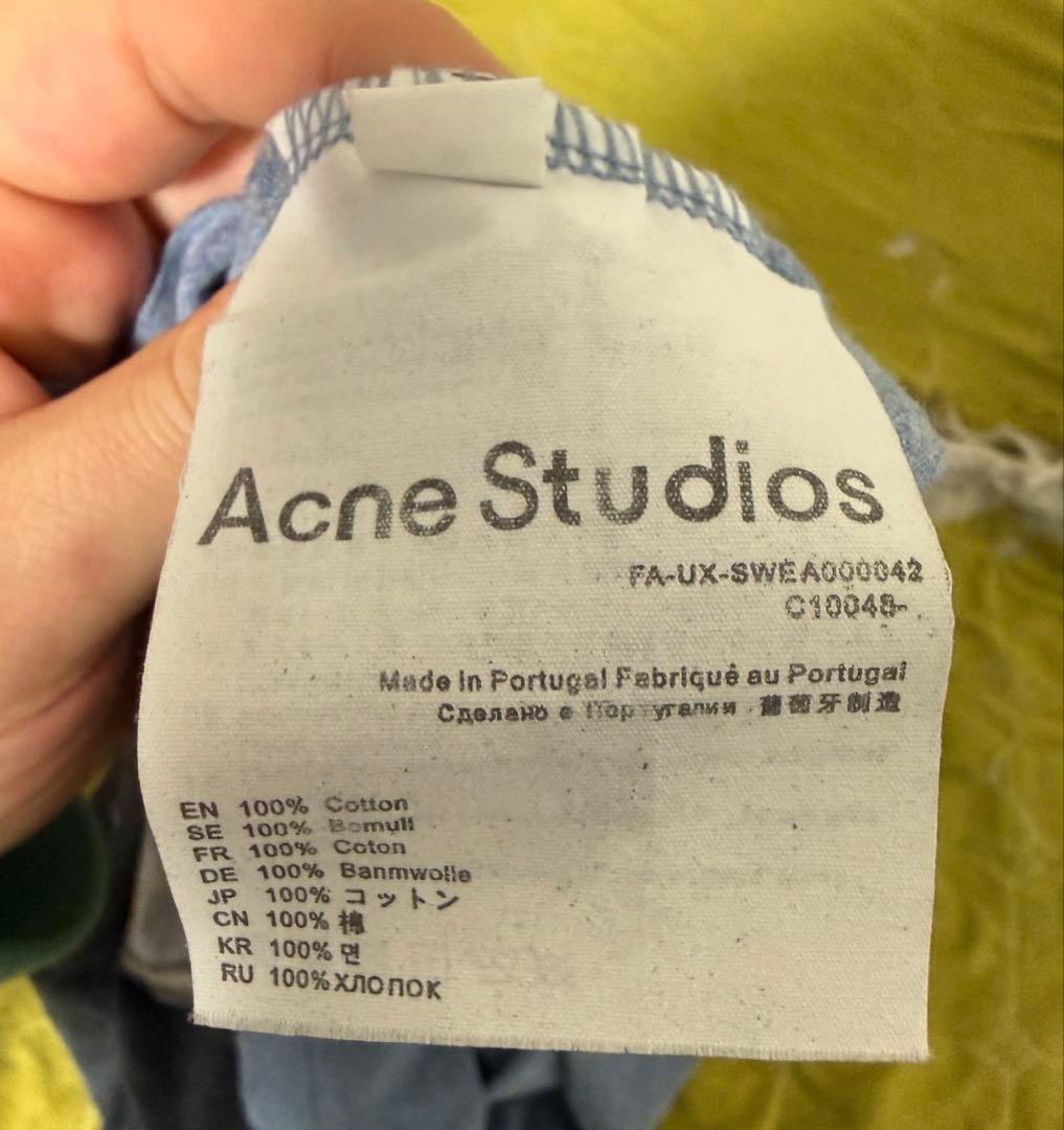 Acne Studios ロゴプリント Tシャツ 半袖