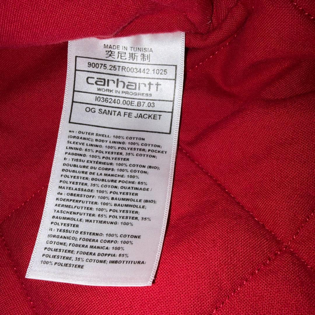 即完売品 Carhartt Santa Fe Jacket Black Sサイズ