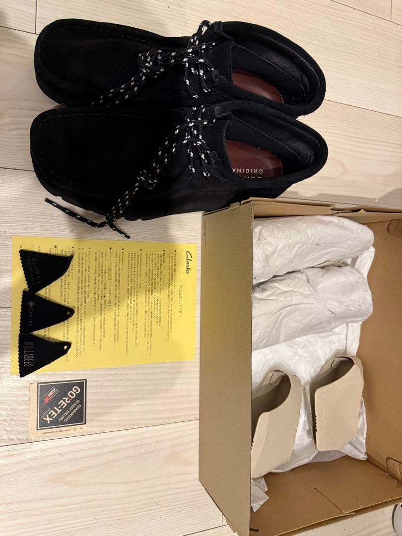 3/9まで限定値下‼️CLARKS ORIGINAL WallabeeBT GTX