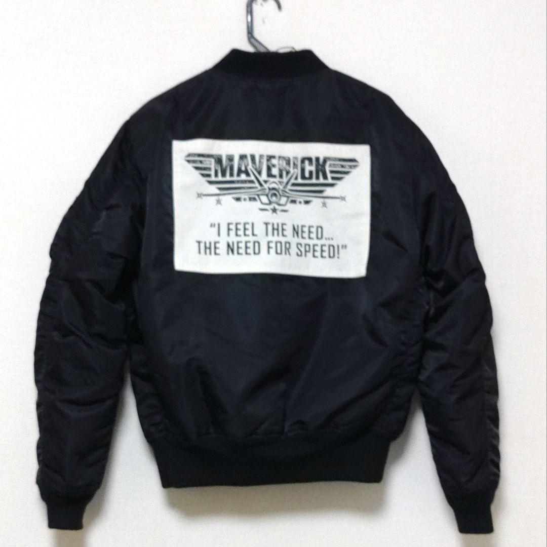 アヴィレックス MA-1 TOPGUN MAVERICK【ブラック★Lsize】