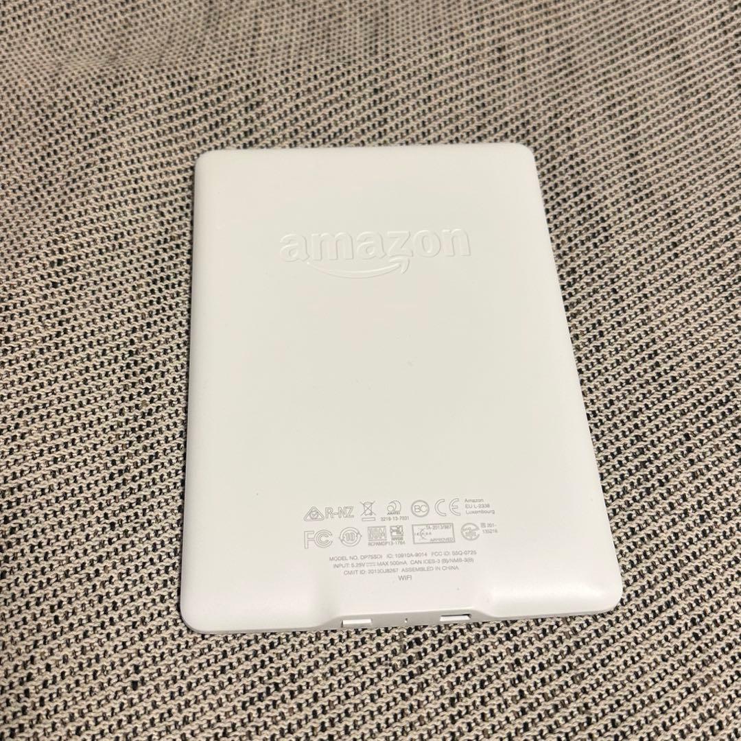 【実用品】Kindle Paperwhite 第7世代 Wi-Fi ホワイト