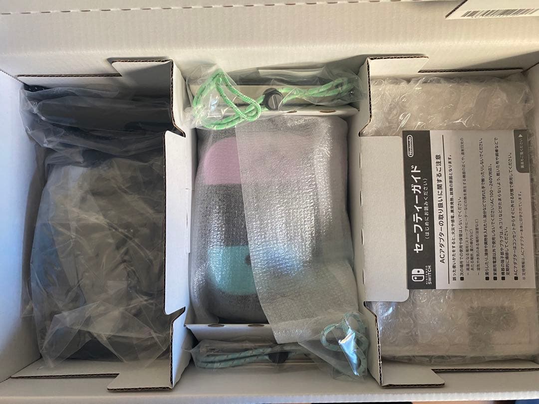 NintendoSwitchあつ森セット本体+Joycon+SDカード512GB