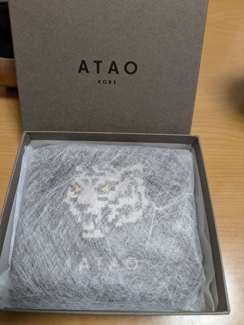限定完売品！！ATAO　希少コードバンミニ財布 ホワイトタイガー白虎