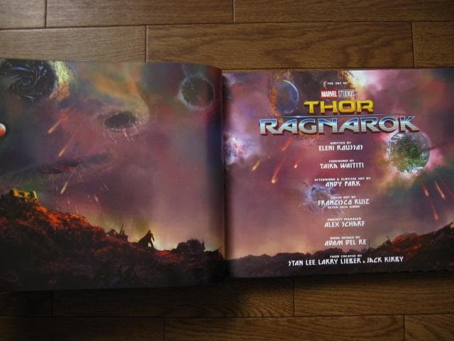 Marvel's Thor　Ragnarok　 Art of the Movie