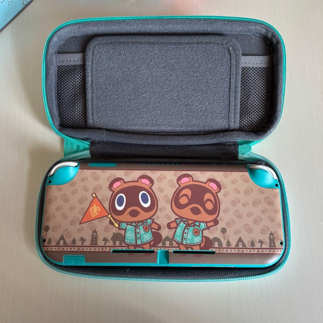 Nintendo Switch Lite ターコイズ どうぶつの森 ケースセット
