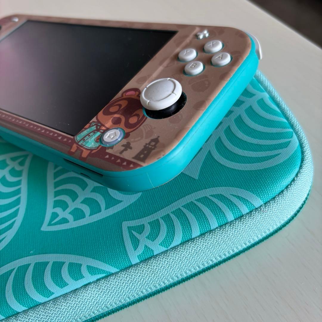 Nintendo Switch Lite ターコイズ どうぶつの森 ケースセット