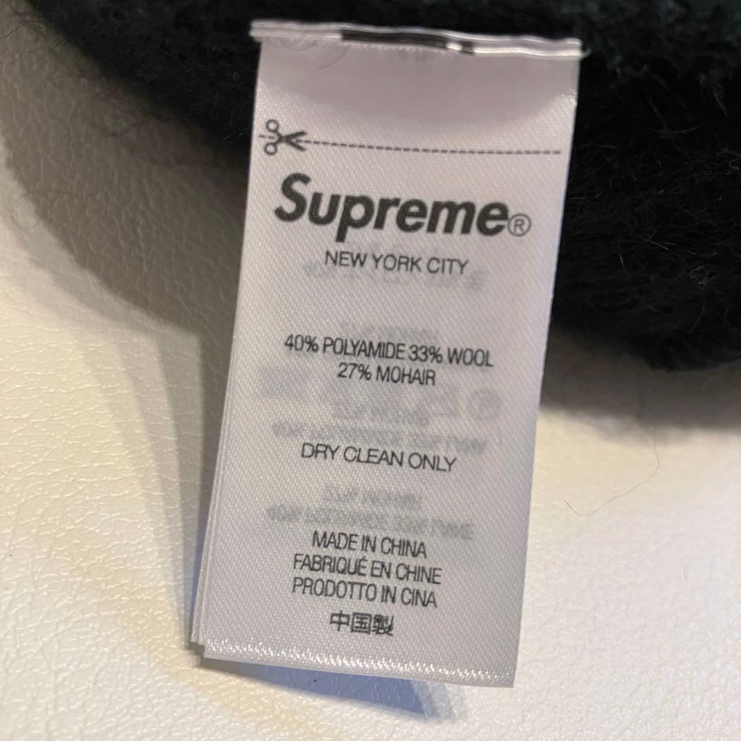 帽子 Supreme FW24 Mohair Beanie Black