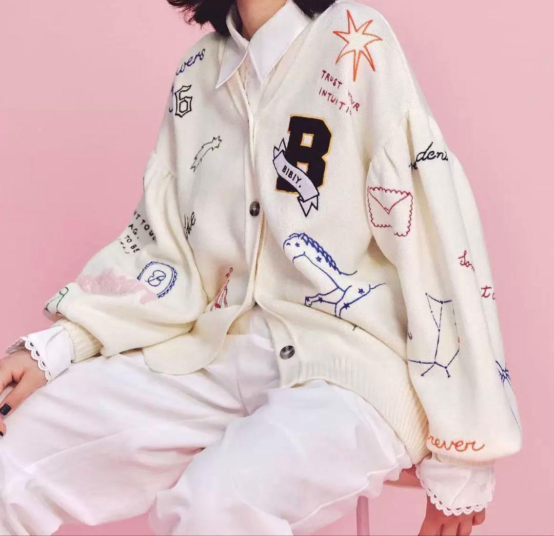 新品タグ付き⭐︎bibiy. B. UNIVERSE CARDIGAN