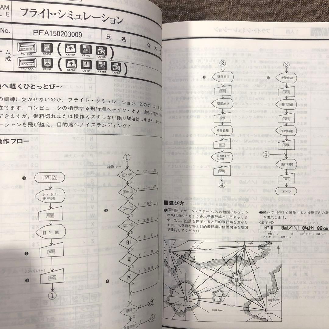 SHARP PC-1501 ソフトウェアライブラリ第7巻