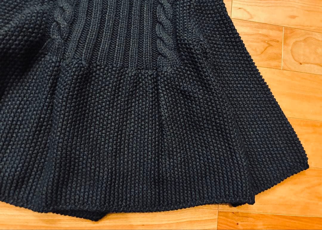 MaxMara SPORTMAX ウール　毛　ボレロ　カーディガン　黒　S