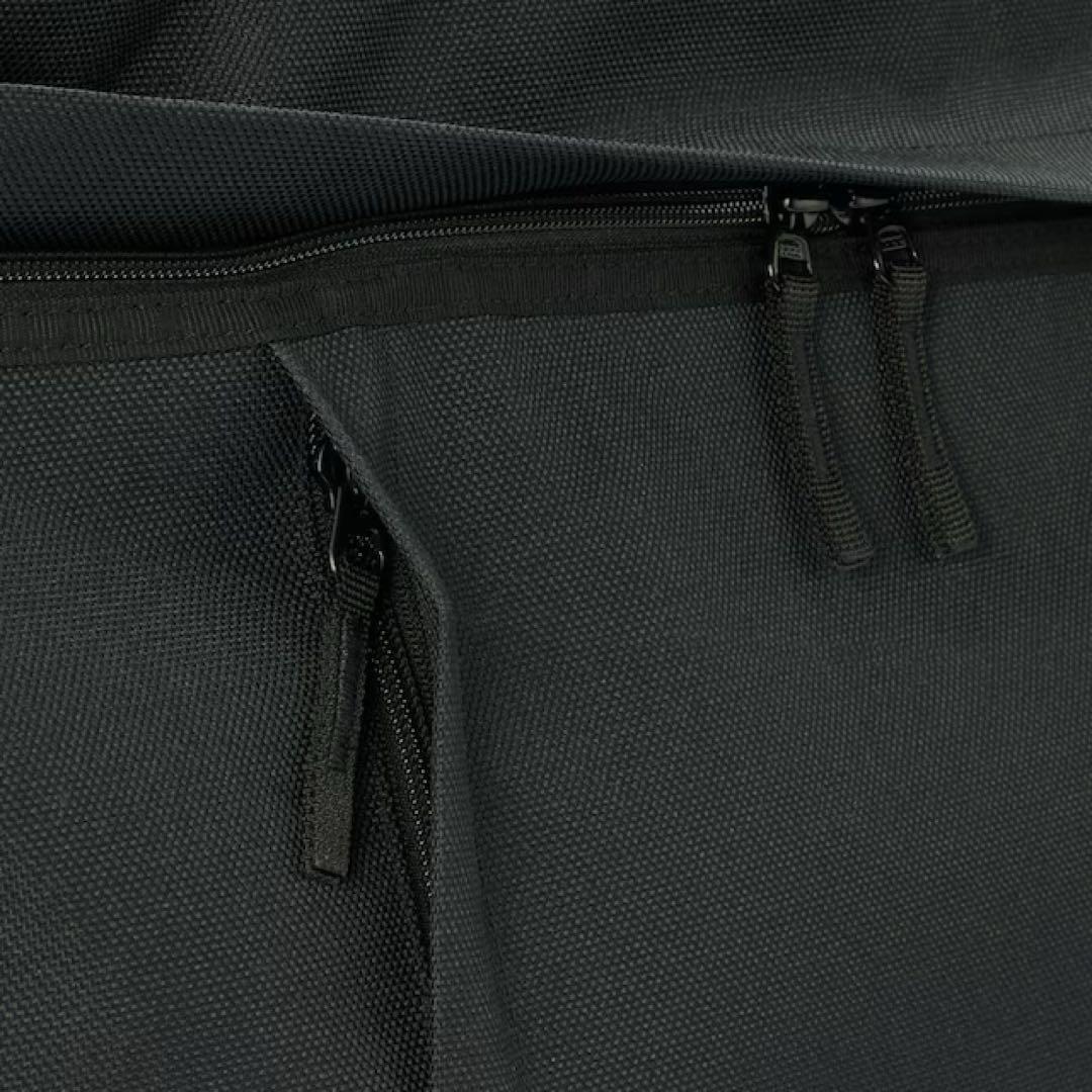 無印良品『新品☆撥水ボストンバッグ ブラック 縦３２×横５０×マチ２３ｃｍ』