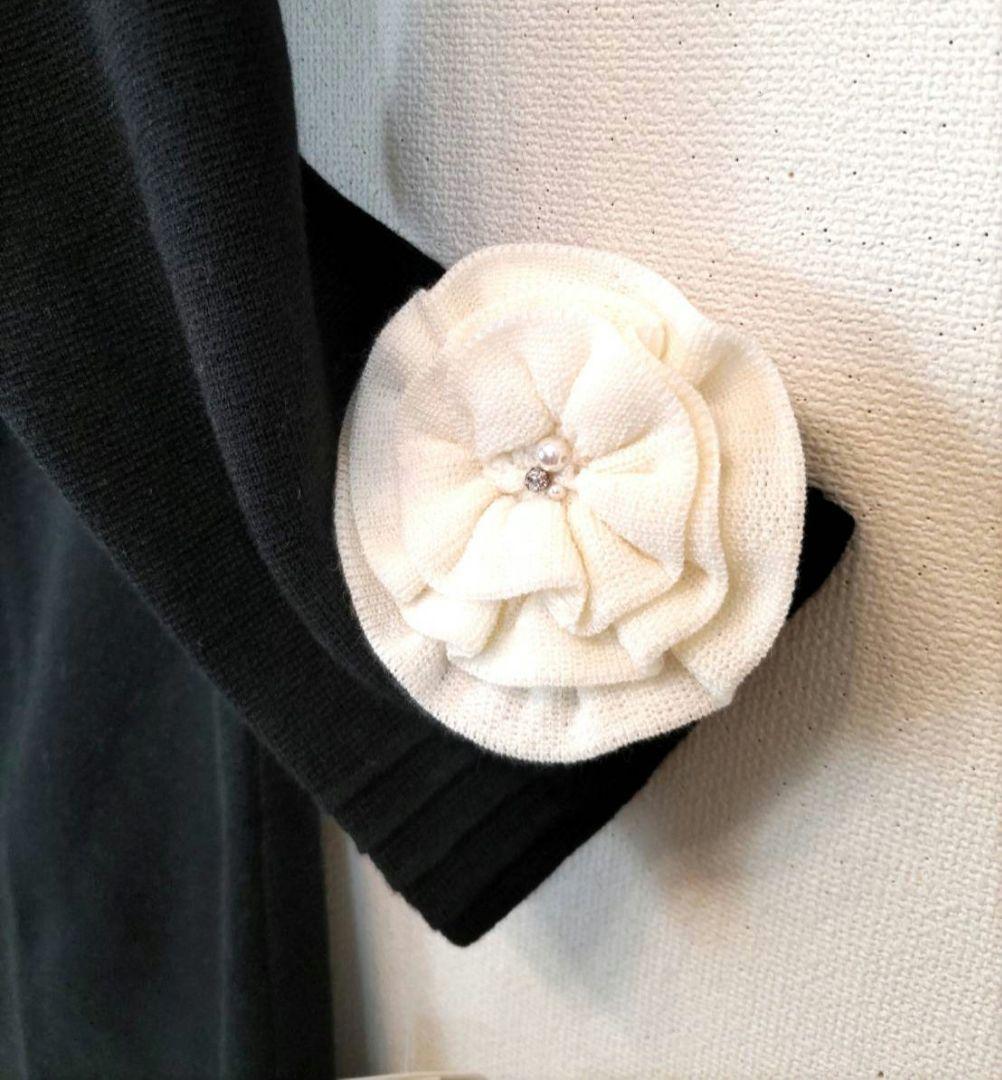 ✨新品超〜希少44❣✨定価¥22000❣まるでリカちゃん✨セレブ白薔薇カワイイ✨