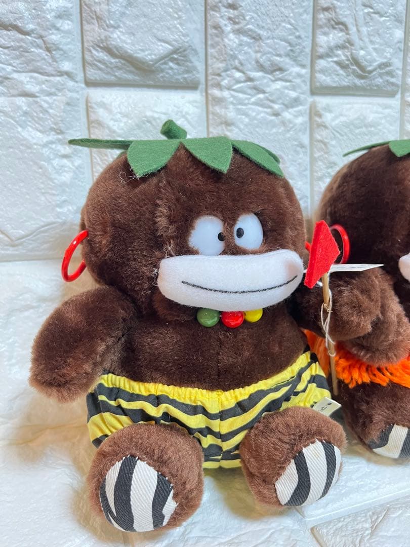 昭和レトロ ぬいぐるみ サンリオ サンボ＆ハンナ ビビンバ クロンボ 希少 レア