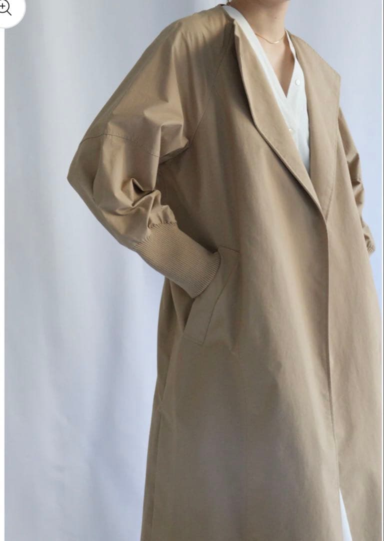 ACUTA ベージュ ロングコート