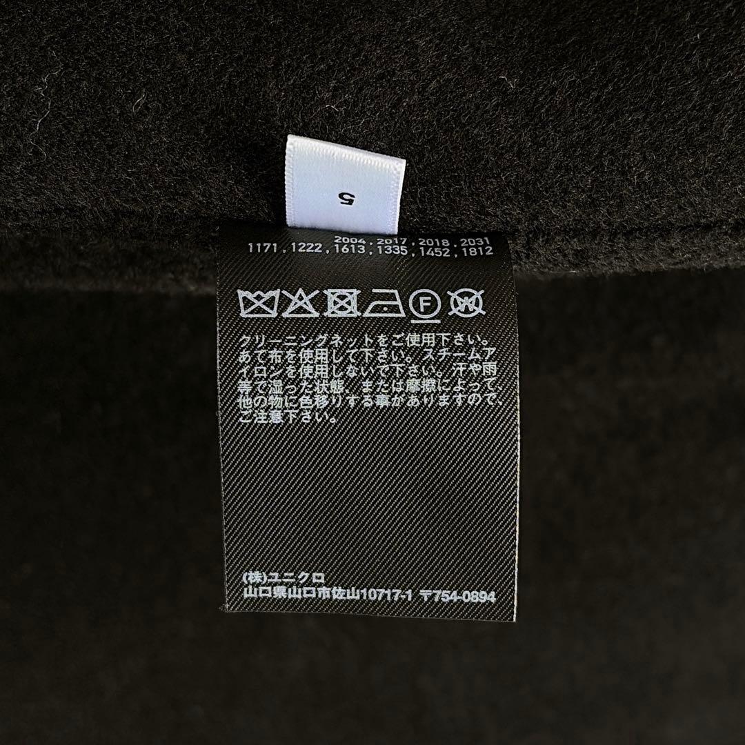希少大きなサイズ✨新品タグ付き【ユニクロ】セオリーコラボ ウールブレンドコート黒
