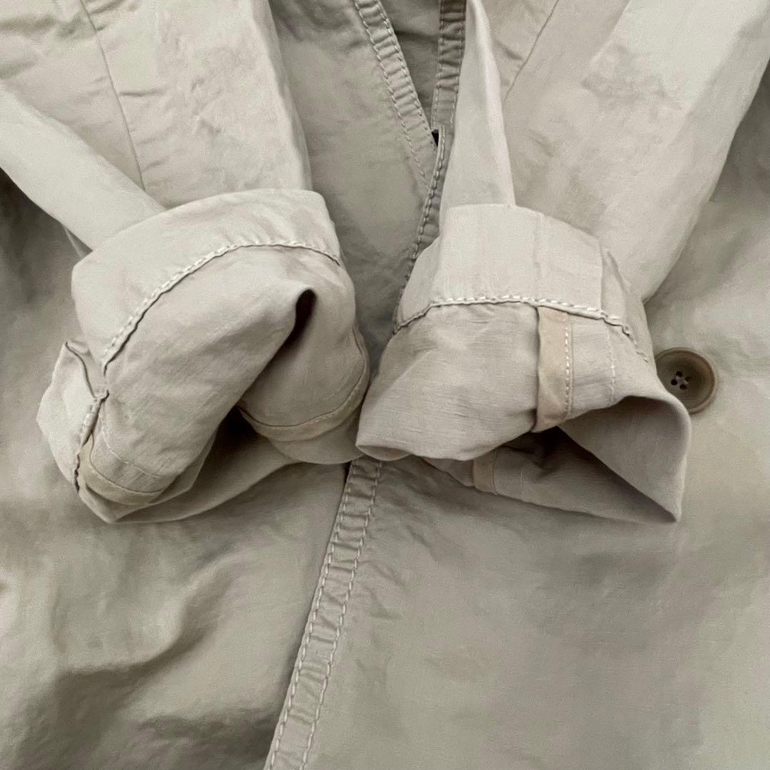 タグ付き　NATURAL LAUNDRY スプリングコート　麻　綿　日本製