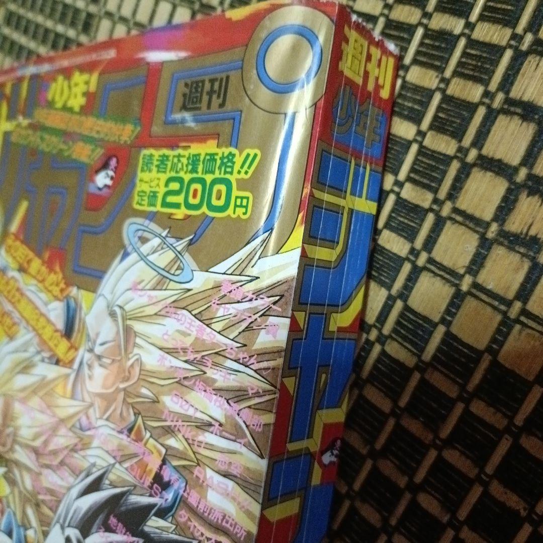 ●週刊少年ジャンプ ドラゴンボール 表紙1995年 7号 （ハガキ未使用、未記入