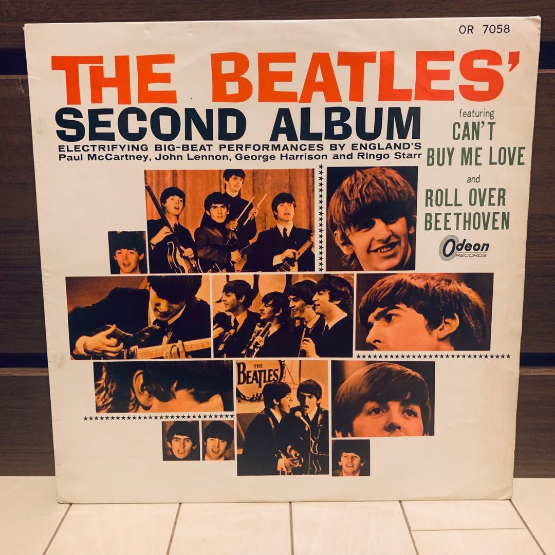 日本盤ODEON赤盤BEATLES『MEET THE 〜&SECOND 』