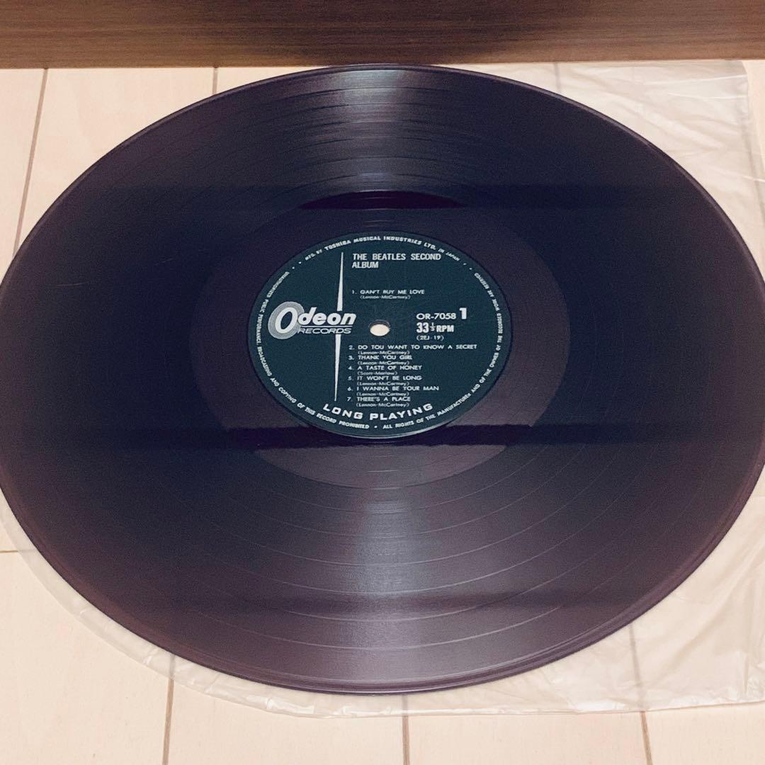 日本盤ODEON赤盤BEATLES『MEET THE 〜&SECOND 』