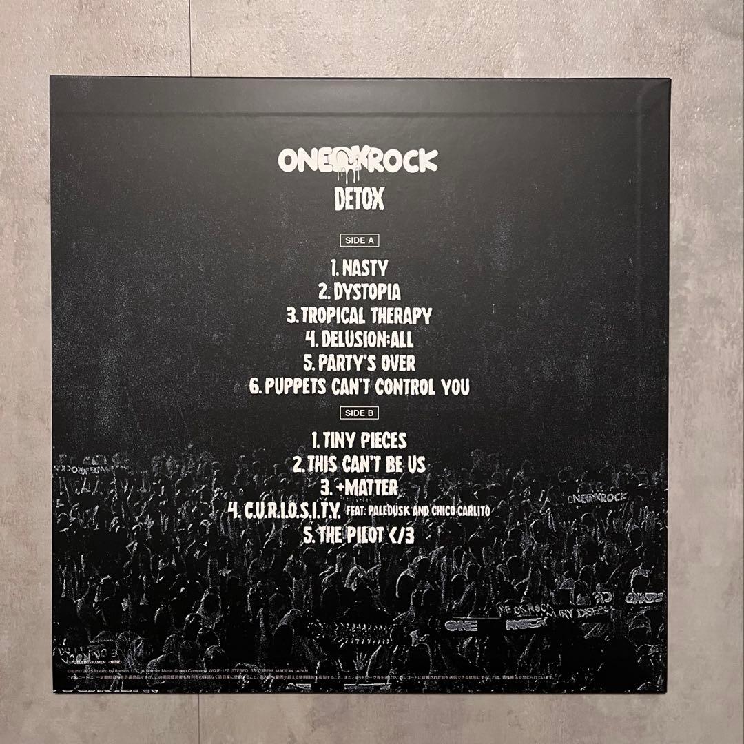 新品　ONEOKROCK ワンオク　レコード　DETOX