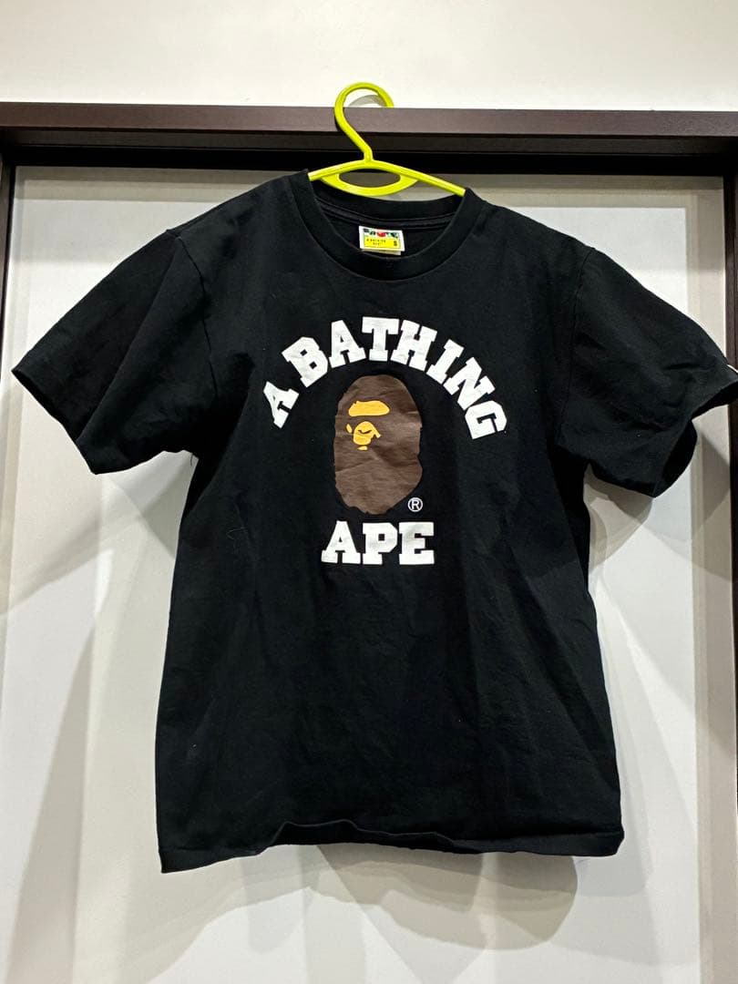 xxxxxx A BATHING APE Tシャツ Sサイズ 黒