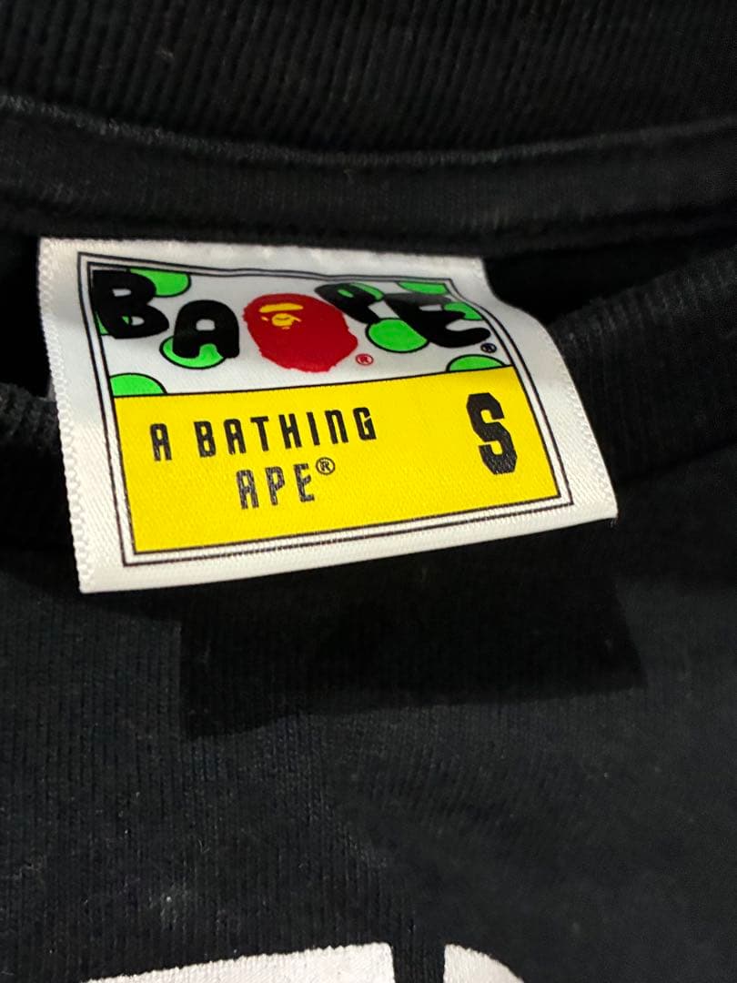 xxxxxx A BATHING APE Tシャツ Sサイズ 黒
