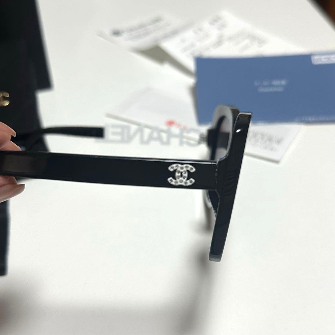 【超美品】CHANEL スクエアシェイプアイウェア 5422B