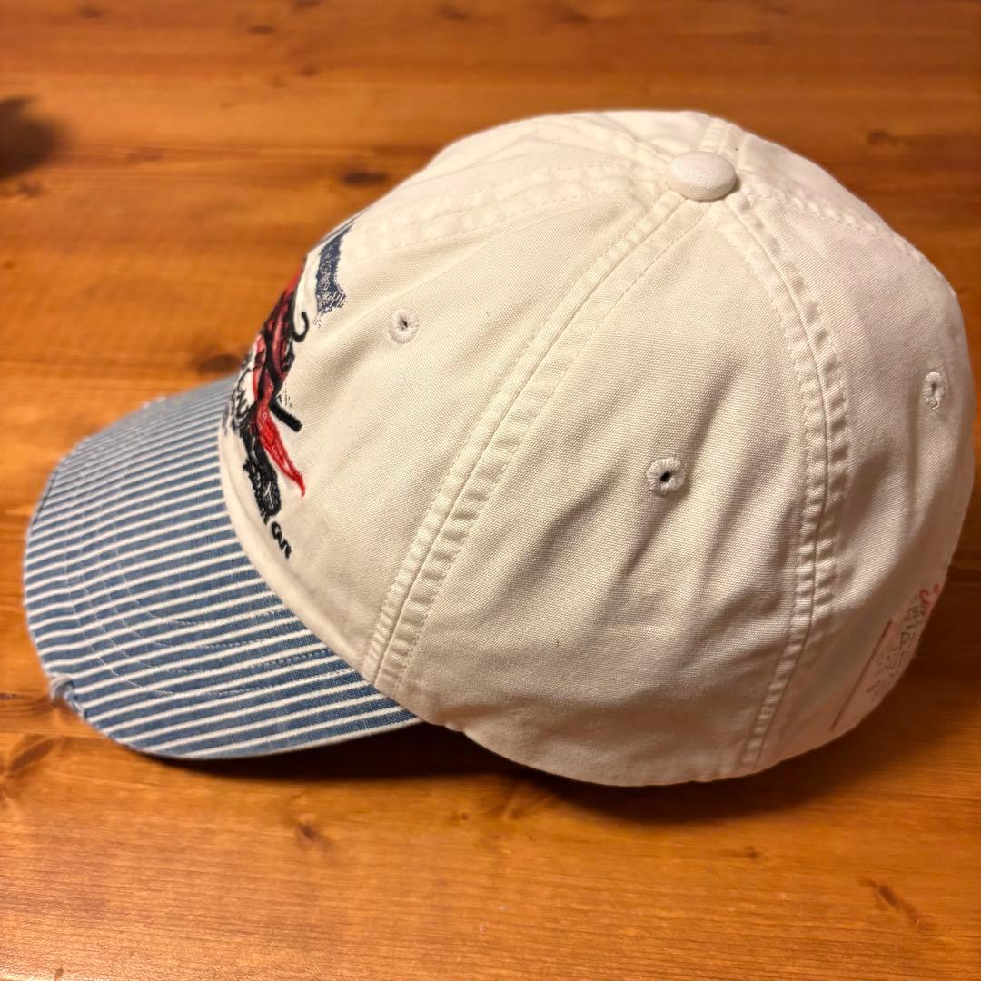 Polo by Ralph Lauren 6パネルコットンキャップ 生成 RRL