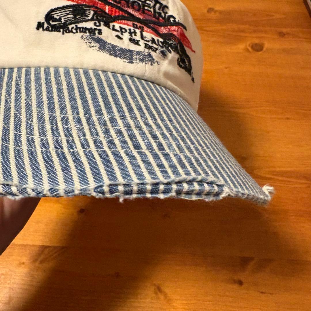 Polo by Ralph Lauren 6パネルコットンキャップ 生成 RRL