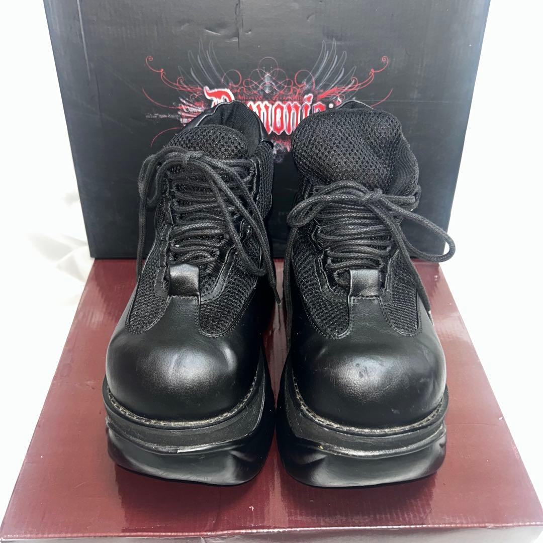 DEMONIA Boxer 厚底ブーツ M7（25.4cm）