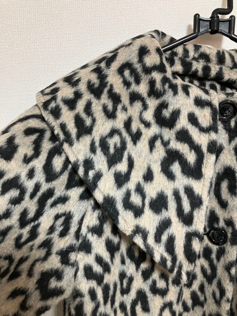 KOH.style ロングコート　ヒョウ柄　レオパード柄