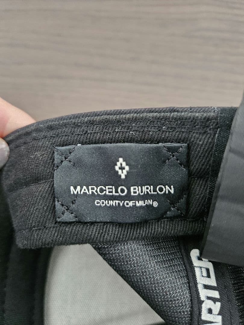 【美品】MARCELO BURLON キャップ フリーサイズ
