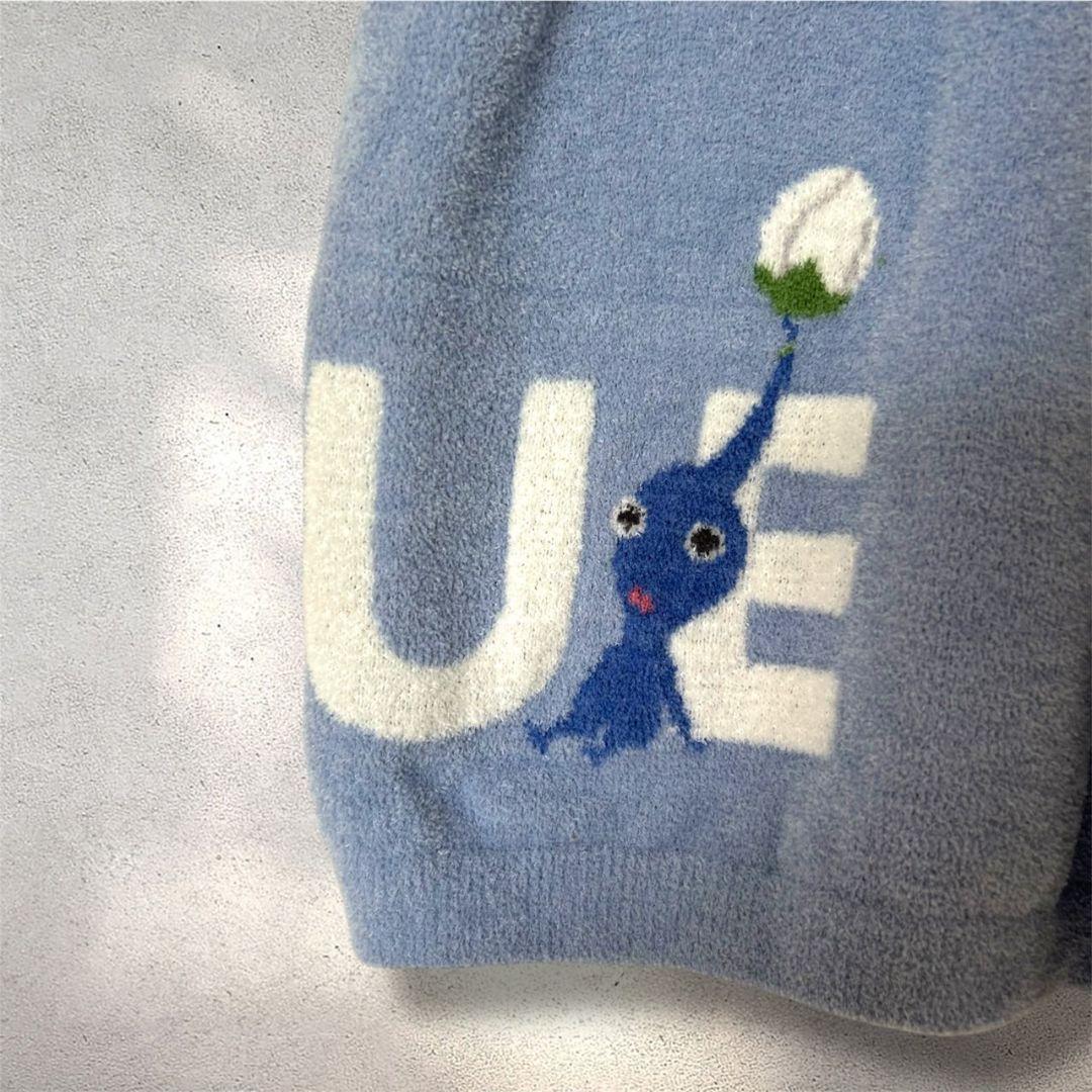 新品 ジェラートピケ ピクミン タグ類無し セットアップ BLU