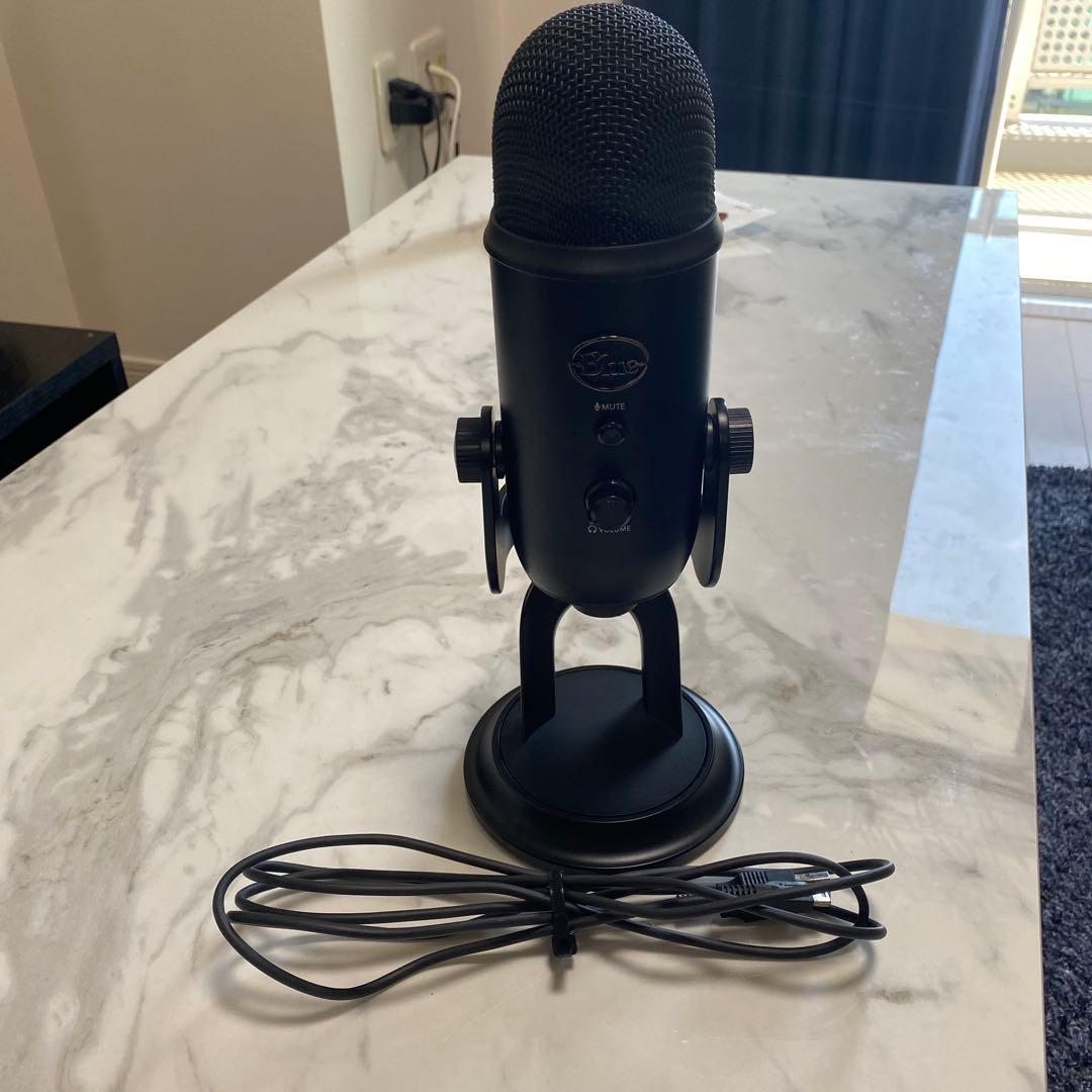 【美品】Blue Yeti ブラック コンデンサーマイク