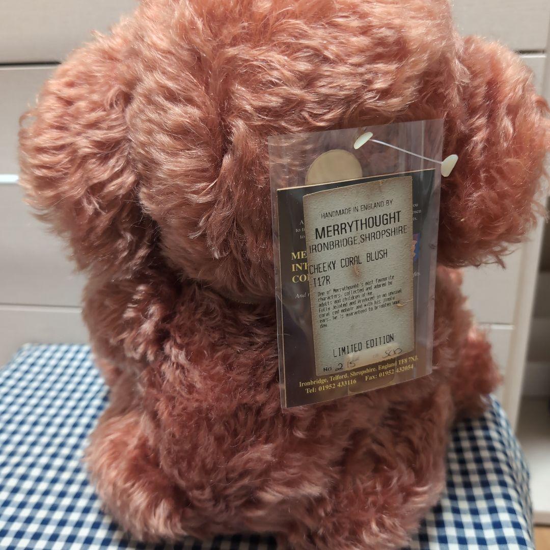 Merrythought チーキー コーラルブラッシュ 1998 限定