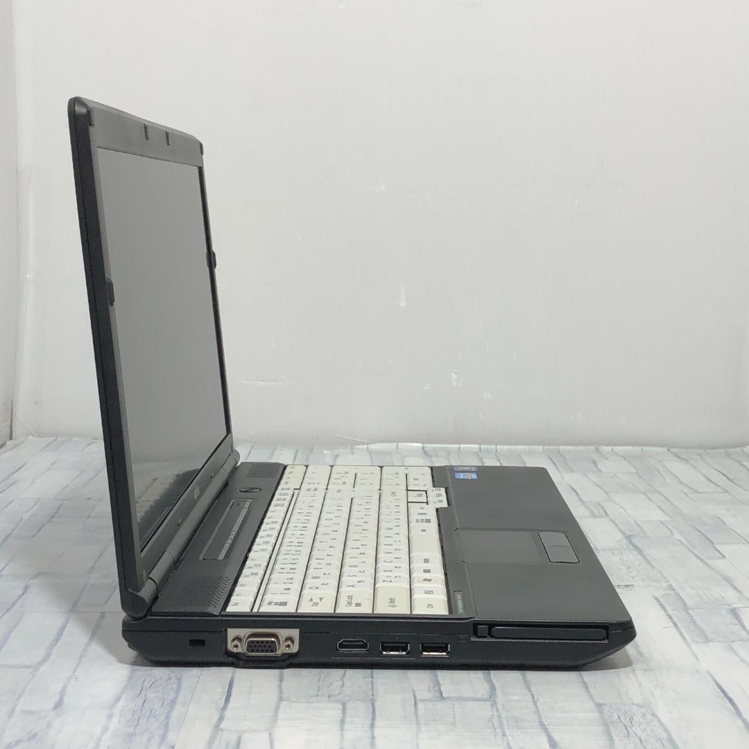 美品★富士通 ノートパソコン本体 Core i5/500GB/4GB/Win10