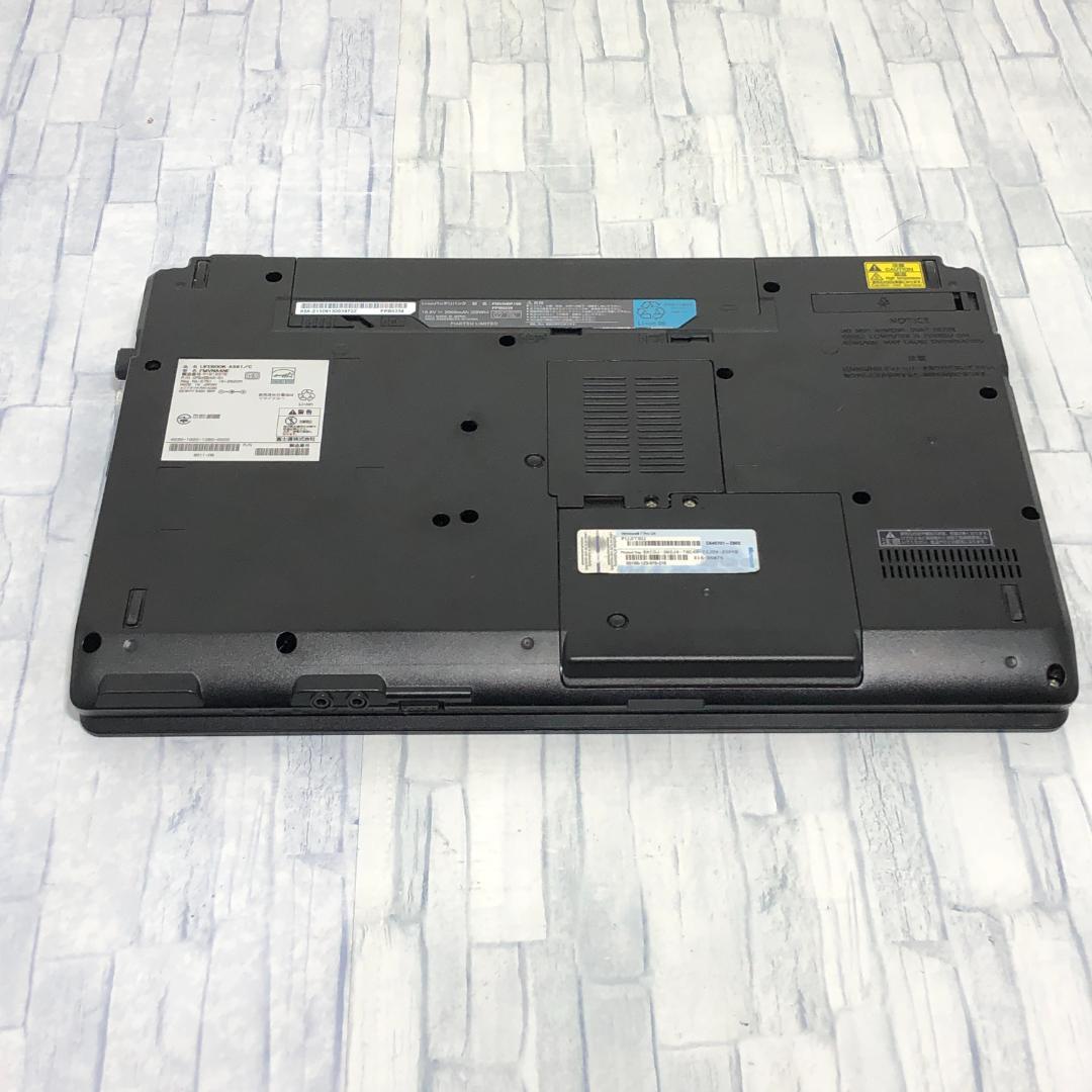 美品★富士通 ノートパソコン本体 Core i5/500GB/4GB/Win10