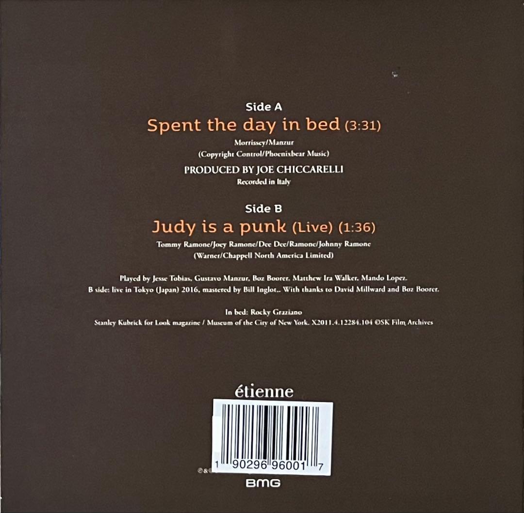 Morrissey Spent The Day In Bed モリッシー 7”
