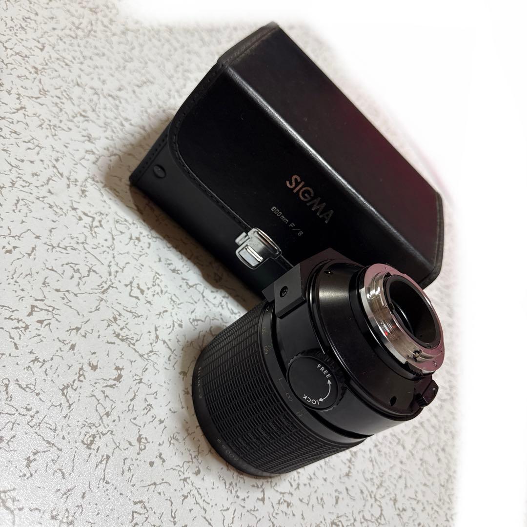 SIGMA 600mm F/8 レンズ 専用ケース付き