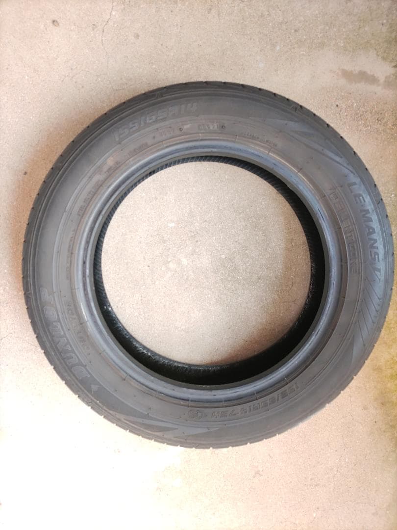 155/65R14 LEMANS V の中古タイヤ4本