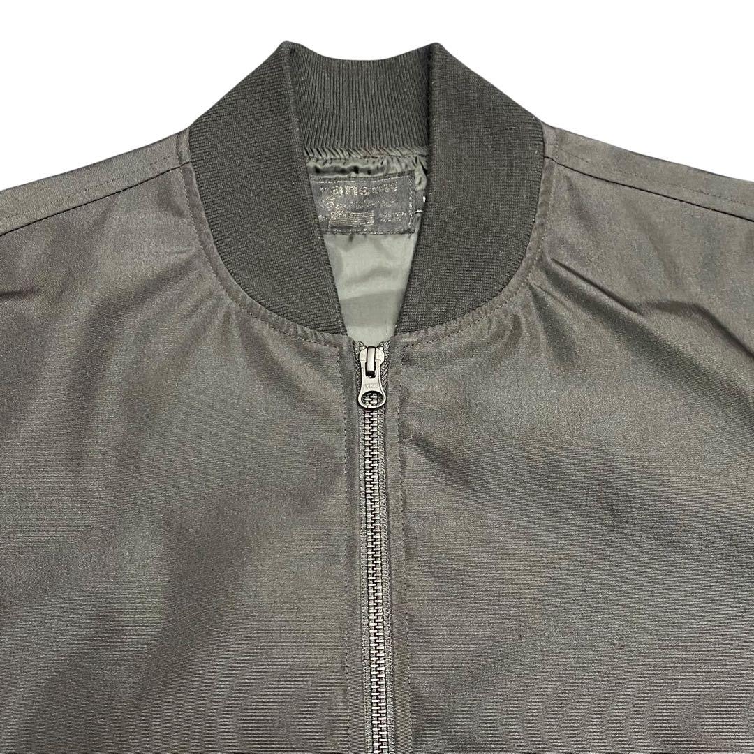 美品vanson cottons MA-1フライトジャケット ブラック バイカー