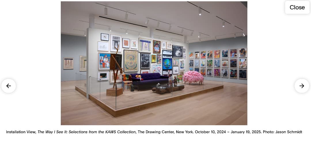 KAWS The Way I See It　カウズ コレクション展覧会図録